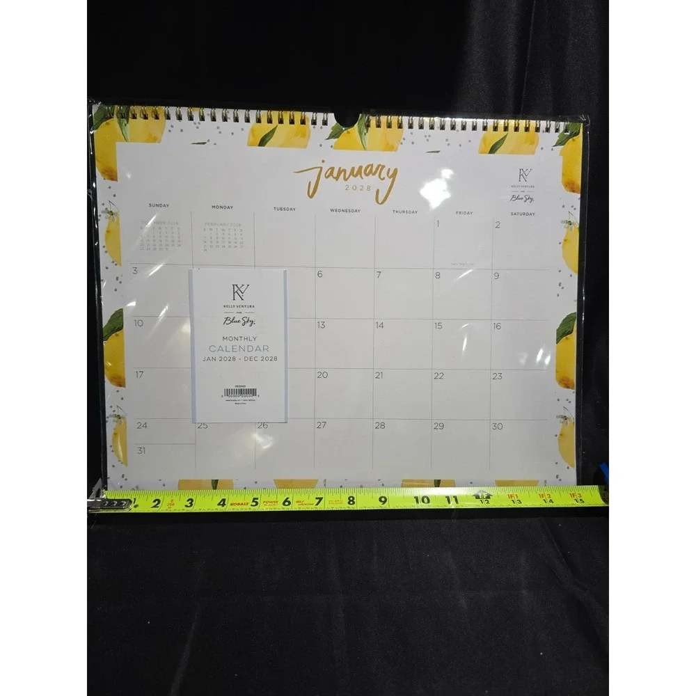 Kelly Ventura‎ Blue Sky Monthly Calendar 2028